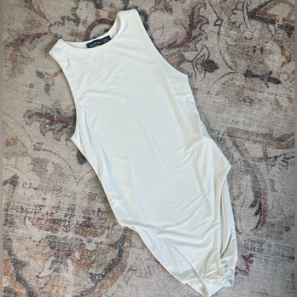 Boohoo Double Lined Full bottom Bodysuit